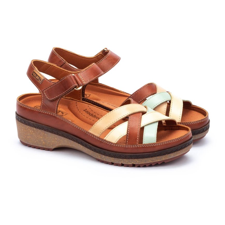 Women's Pikolinos GRANADA Sandals Multicolor | NZ Q709352